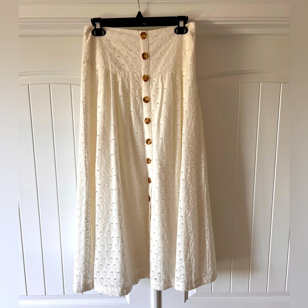 Maeve Eyelet Skirt
